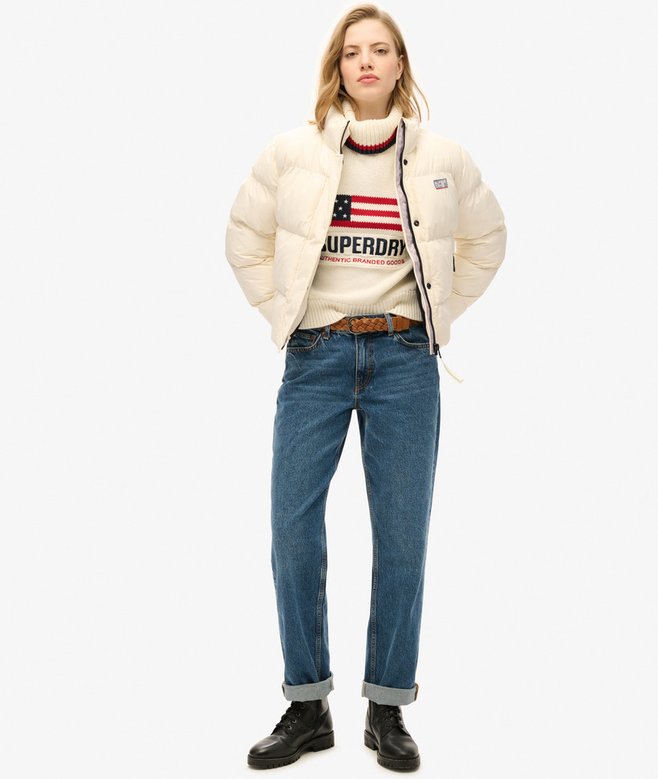 Superdry Chaqueta Acolchada Corta Sports