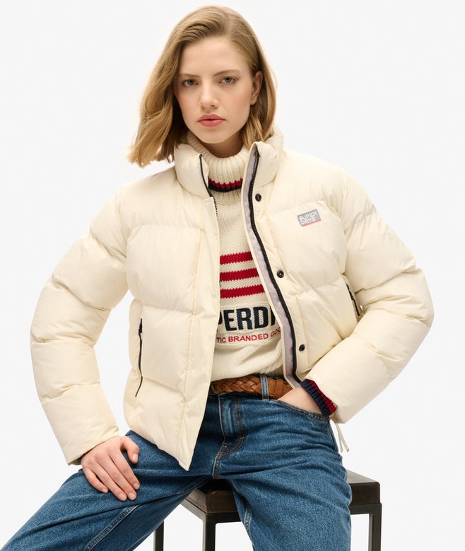 Superdry Chaqueta Acolchada Corta Sports