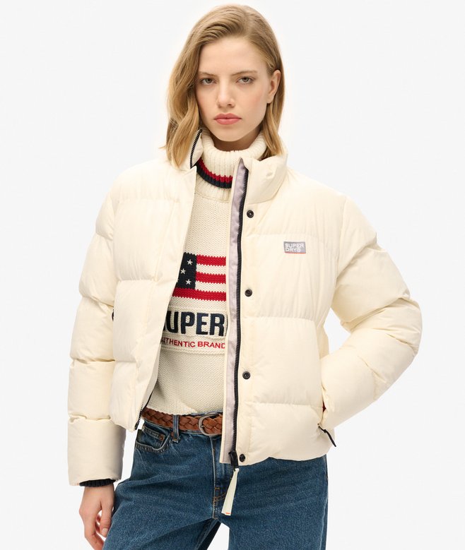 superdry Chaqueta acolchada corta Sports