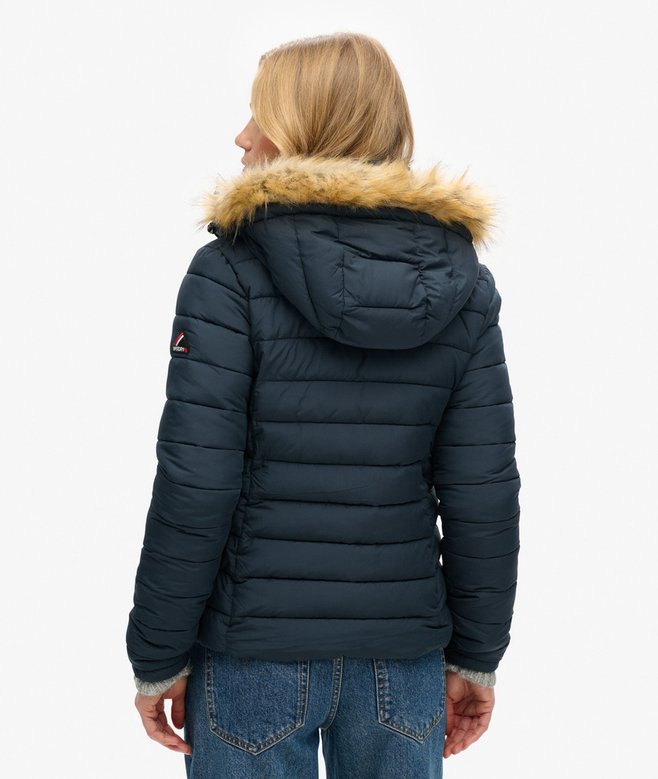 Superdry Chaqueta Clásica De Pelo Sintético Fuji