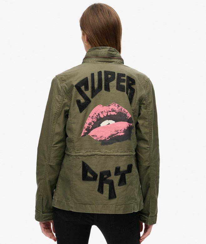 Superdry Chaqueta Clásica M65 Con Adornos