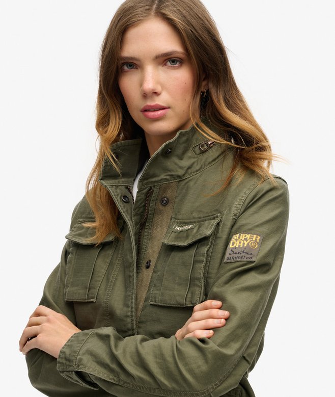 Superdry Chaqueta Clásica M65 Con Adornos