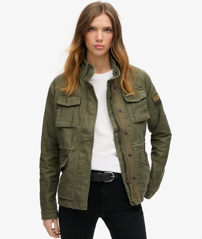 superdry Chaqueta clásica M65 con adornos