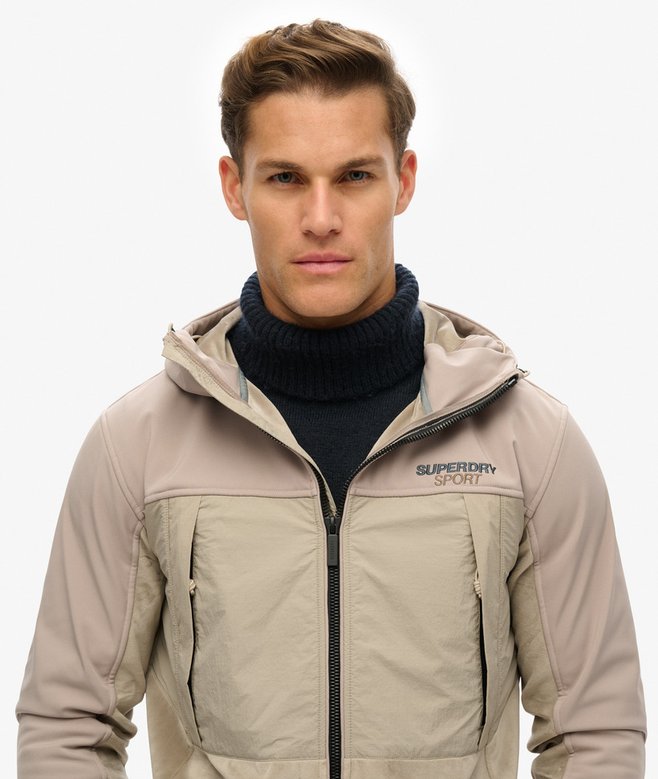 Superdry Chaqueta Con Capucha Hybrid Trekker