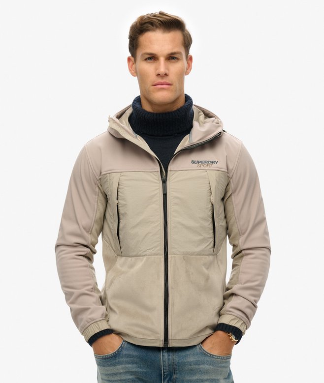 Superdry Chaqueta Con Capucha Hybrid Trekker