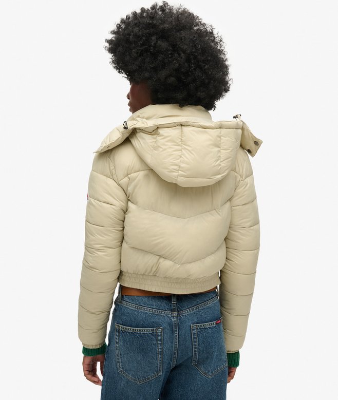 Superdry Chaqueta Corta Con Capucha Fuji