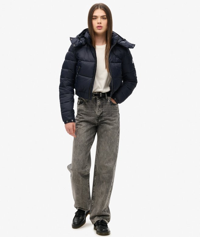 Superdry Chaqueta Corta Con Capucha Fuji