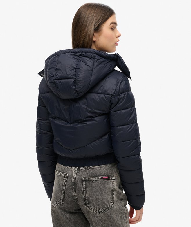 Superdry Chaqueta Corta Con Capucha Fuji
