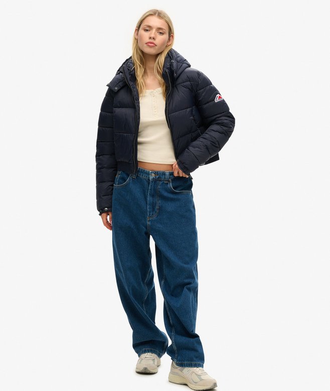 Superdry Chaqueta Corta Con Capucha Fuji