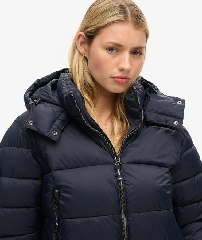 Superdry Chaqueta Corta Con Capucha Fuji