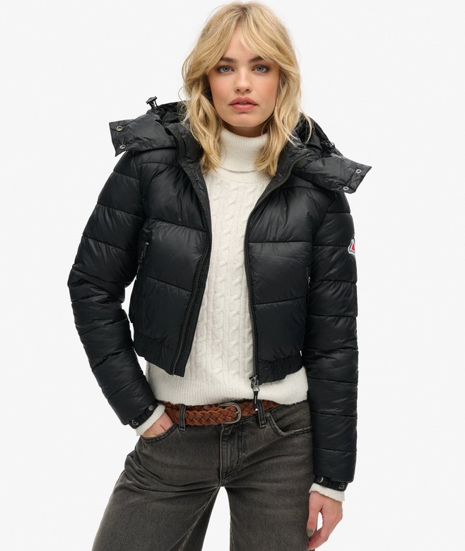 superdry Chaqueta corta con capucha Fuji