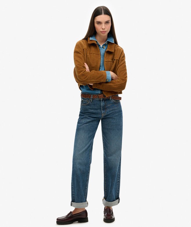 Superdry Chaqueta Corta De Pana Vintage