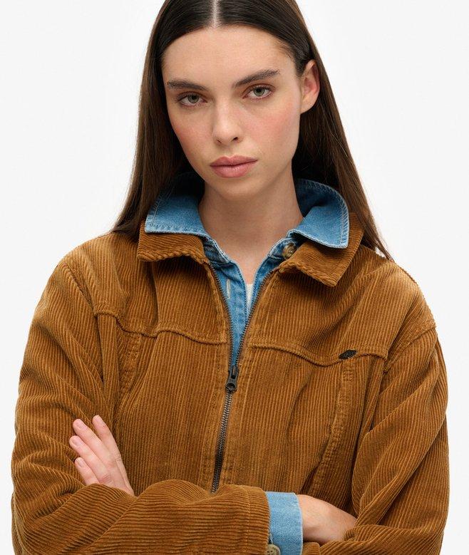 Superdry Chaqueta Corta De Pana Vintage