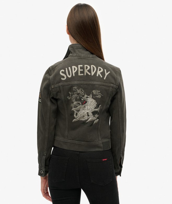 superdry Chaqueta corta St Tropez Workwear