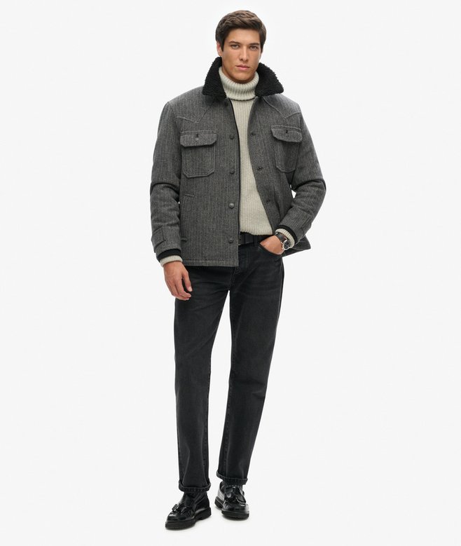 Superdry Chaqueta De Lana Chore Merchant