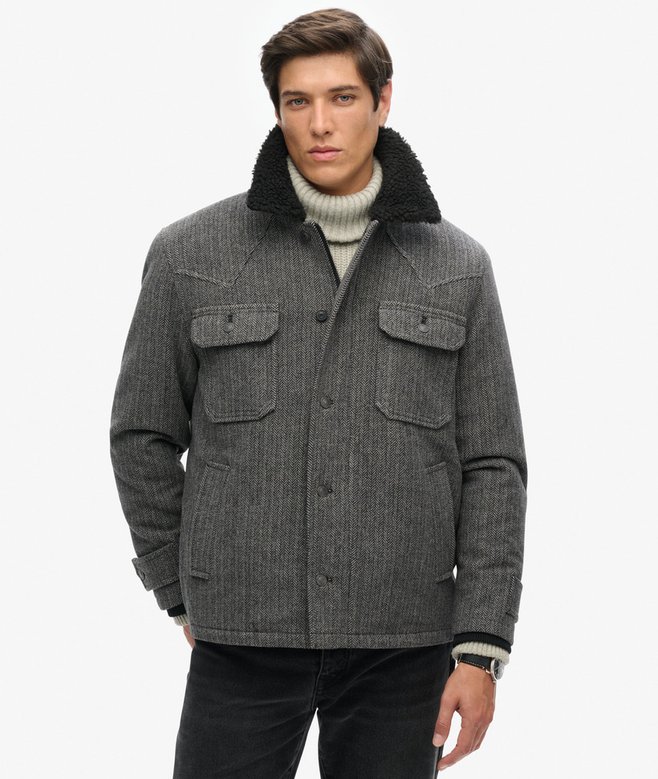 Superdry Chaqueta De Lana Chore Merchant