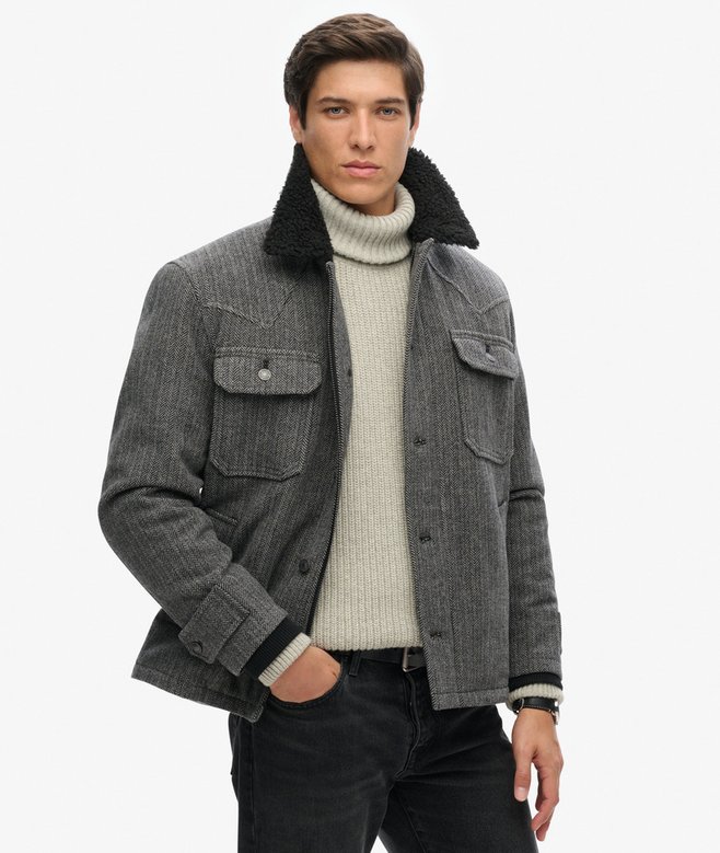 Superdry Chaqueta De Lana Chore Merchant