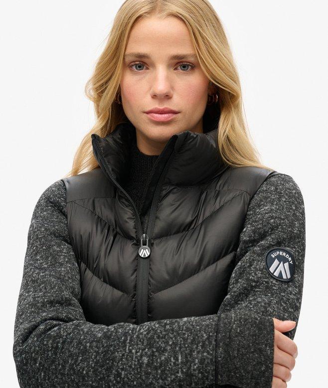 Superdry Chaqueta Híbrida De Punto Storm
