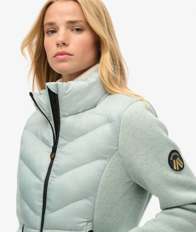 Superdry Chaqueta Híbrida De Punto Storm