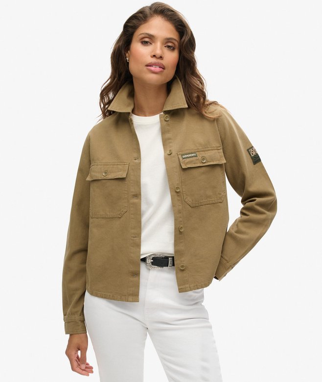 Superdry Chaqueta Militar Adornada