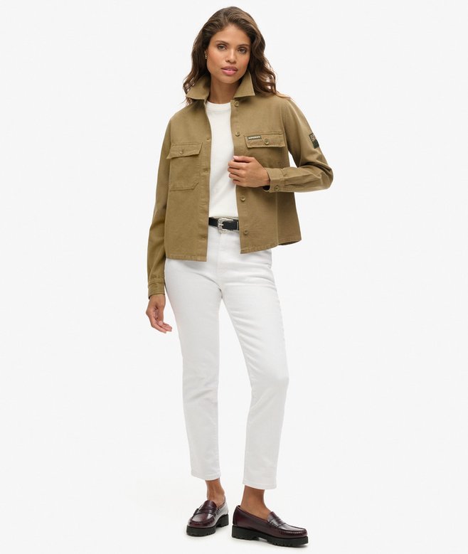 Superdry Chaqueta Militar Adornada