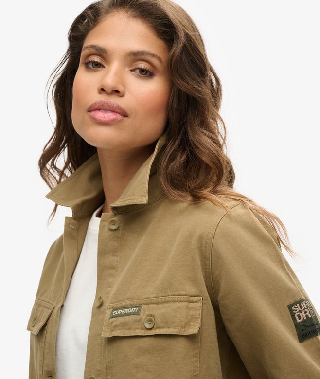 Superdry Chaqueta Militar Adornada