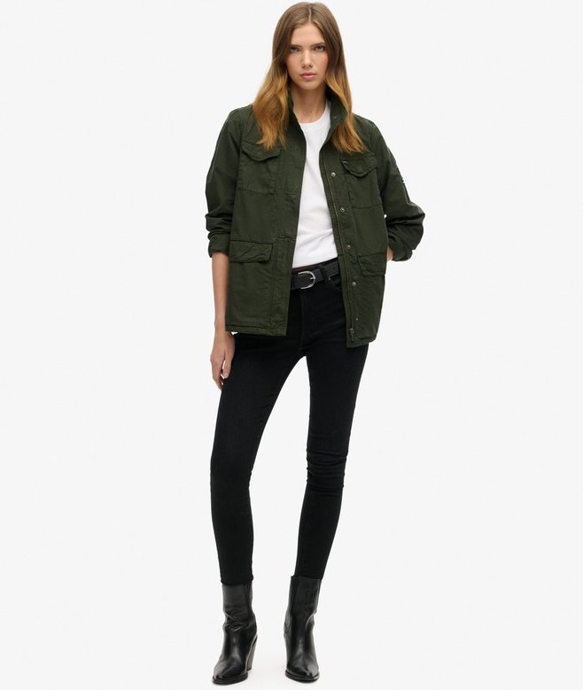 Superdry Chaqueta Militar Adornada St Tropez M65