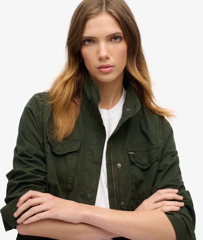 Superdry Chaqueta Militar Adornada St Tropez M65
