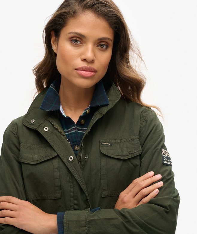 Superdry Chaqueta Militar Adornada St Tropez M65