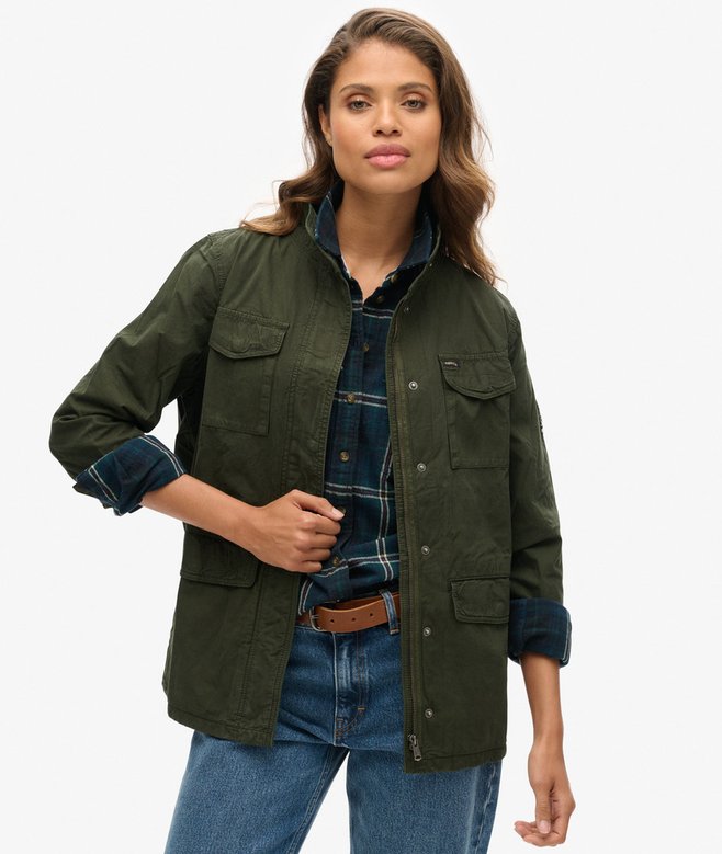 superdry Chaqueta militar adornada St Tropez M65