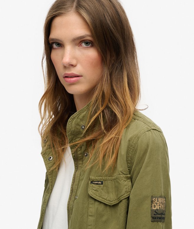 Superdry Chaqueta Militar Adornada St Tropez M65