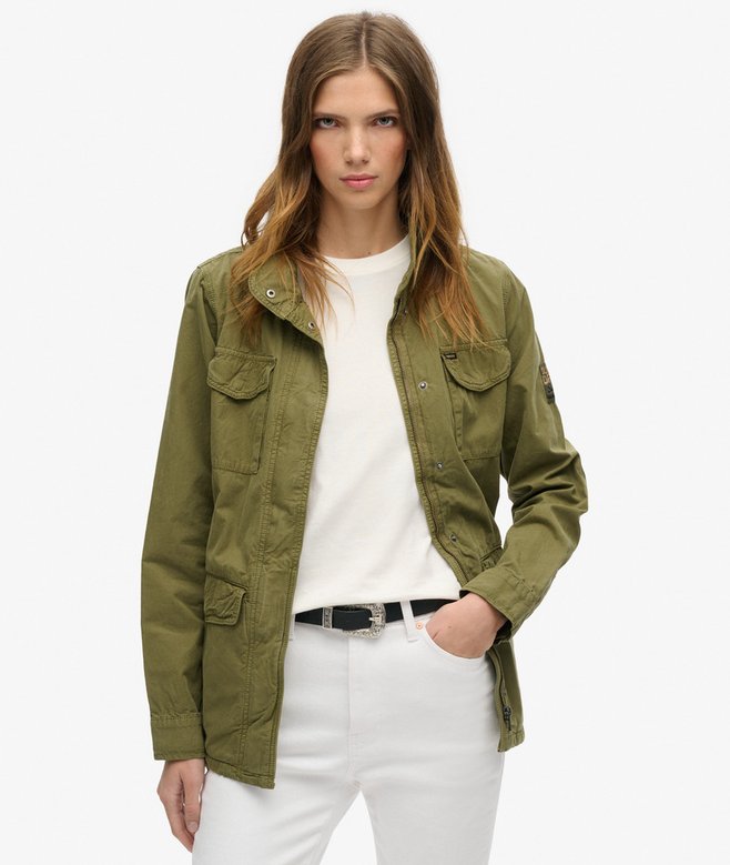 superdry Chaqueta militar adornada St Tropez M65
