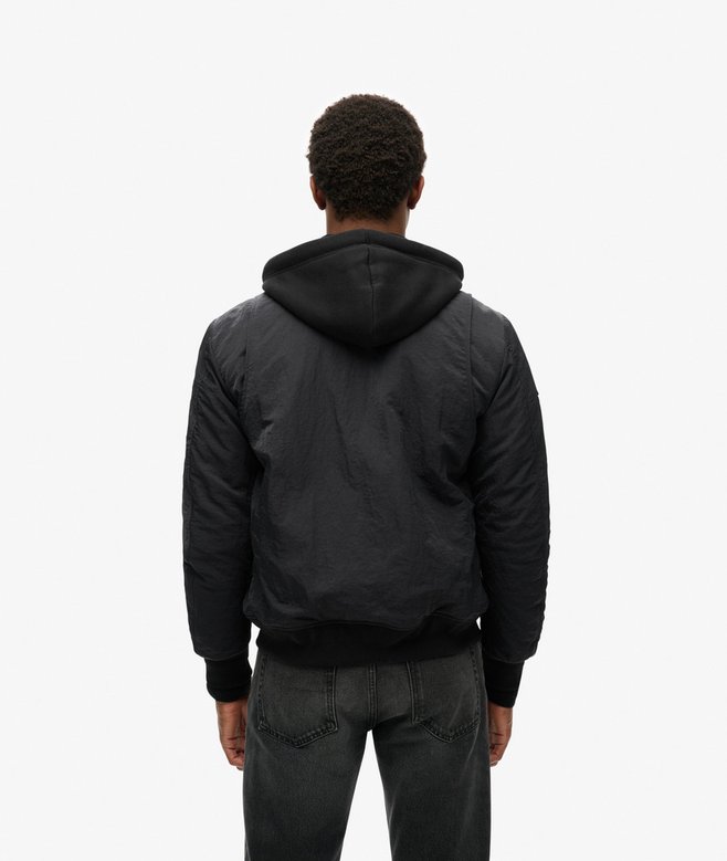 Superdry Chaqueta Militar Con Capucha MA1