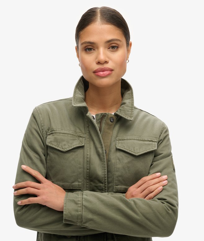 Superdry Chaqueta Militar Con Forro M65