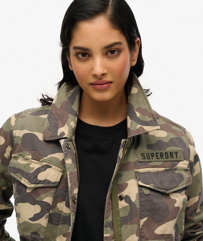 Superdry Chaqueta Militar M65 Adornada