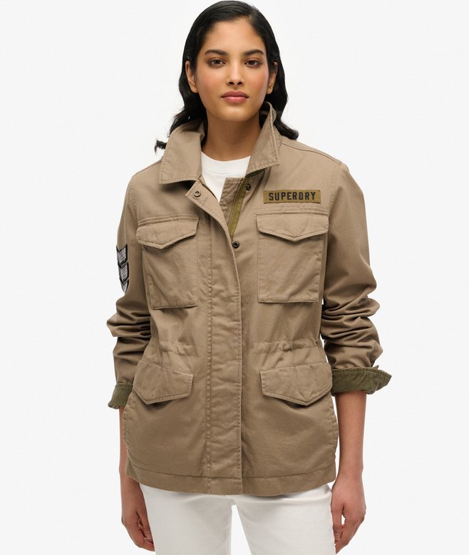 Superdry Chaqueta Militar M65 Adornada