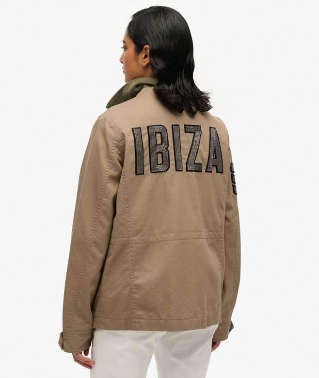 superdry Chaqueta militar M65 adornada