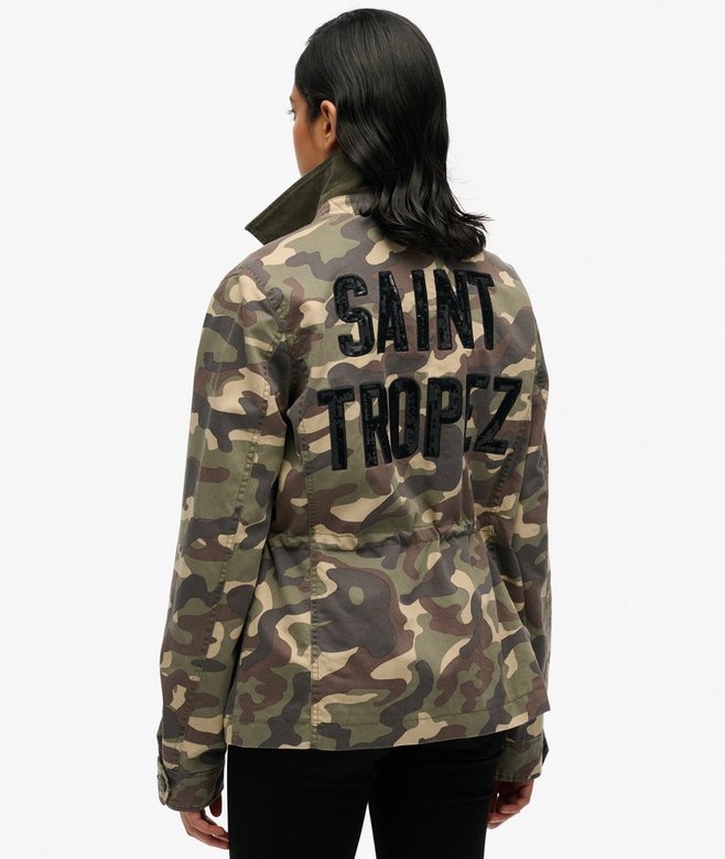 superdry Chaqueta militar M65 adornada