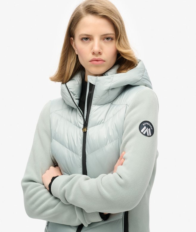 Superdry Chaqueta Polar Con Capucha Storm
