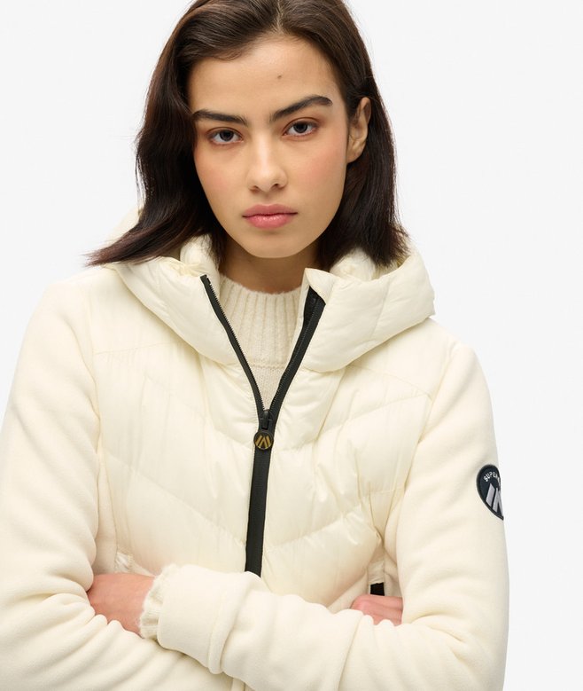 Superdry Chaqueta Polar Con Capucha Storm