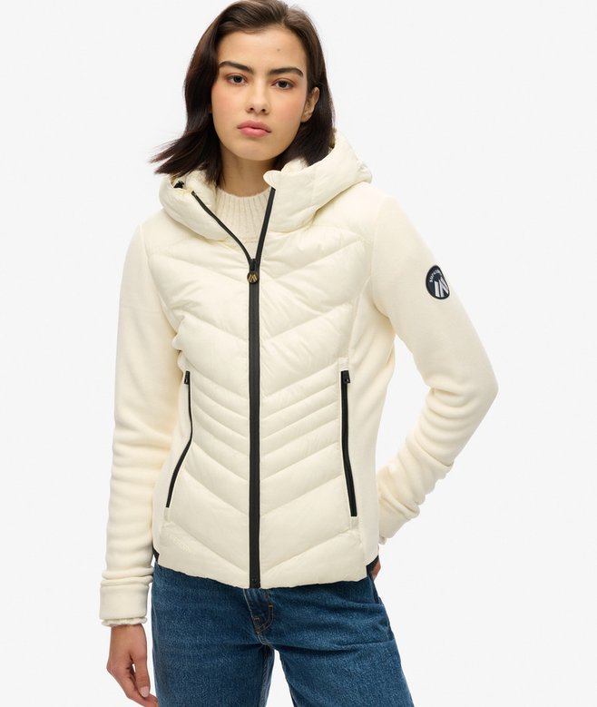 superdry Chaqueta polar con capucha Storm