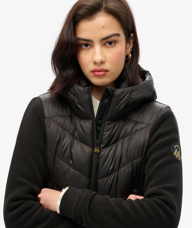 Superdry Chaqueta Polar Con Capucha Storm