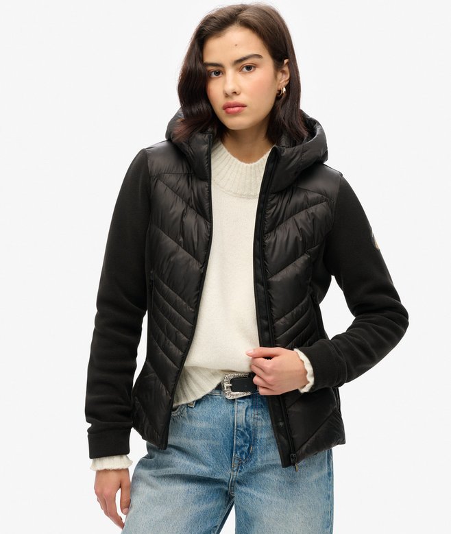 superdry Chaqueta polar con capucha Storm