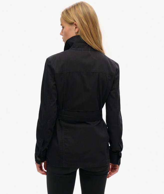 Superdry Chaqueta Safari De Algodón Con Cinturón