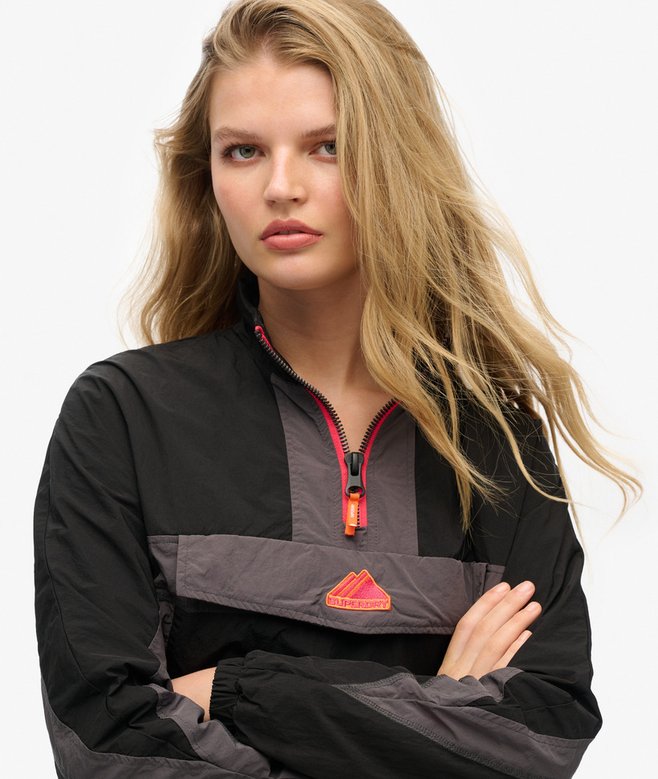 Superdry Chaqueta Sin Cierre Con Bloques De Color