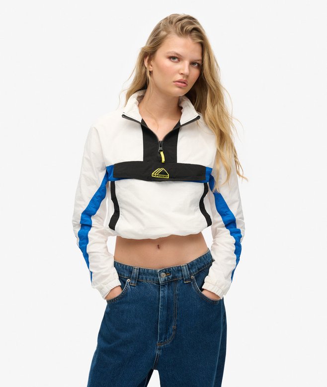 superdry Chaqueta sin cierre con bloques de color