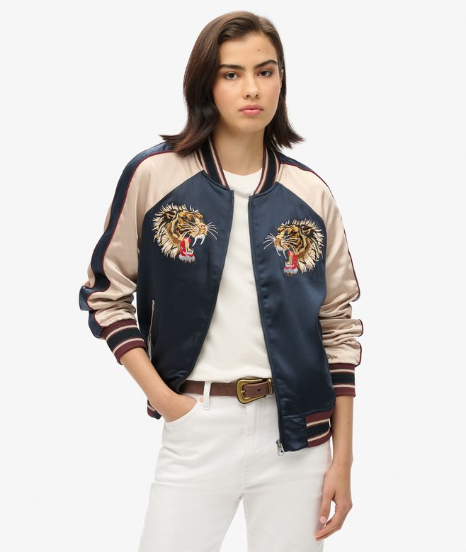 superdry Chaqueta vintage con bordado Sukajan