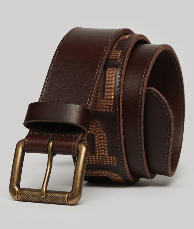 superdry Cinturón con logotipo Vintage