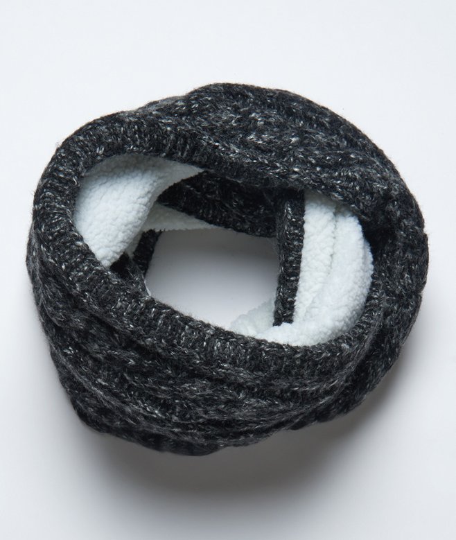 Superdry Cubrecuellos En Punto Trenzado De Tweed