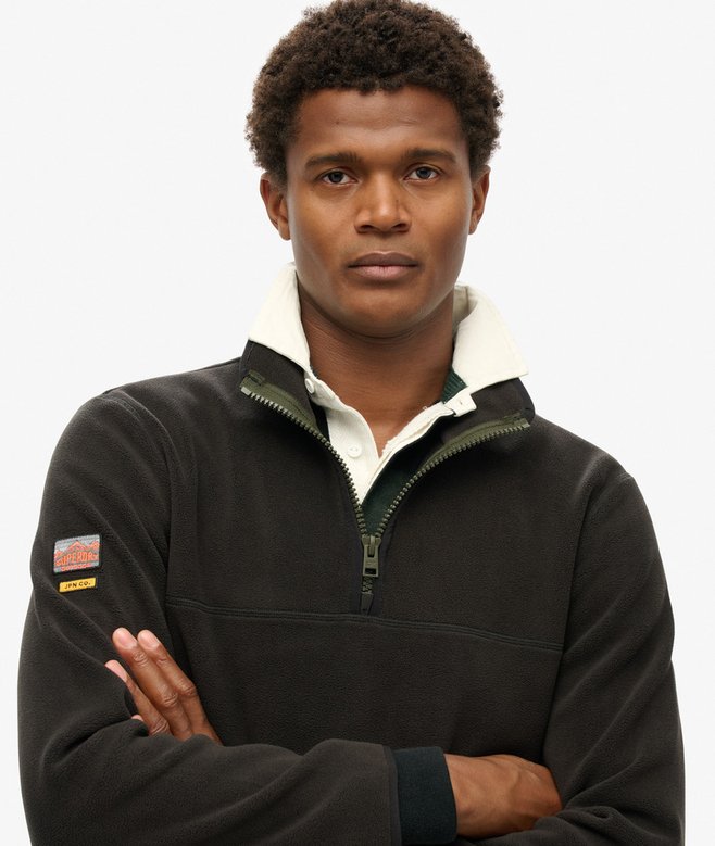 Superdry Forro Polar Con Media Cremallera Active